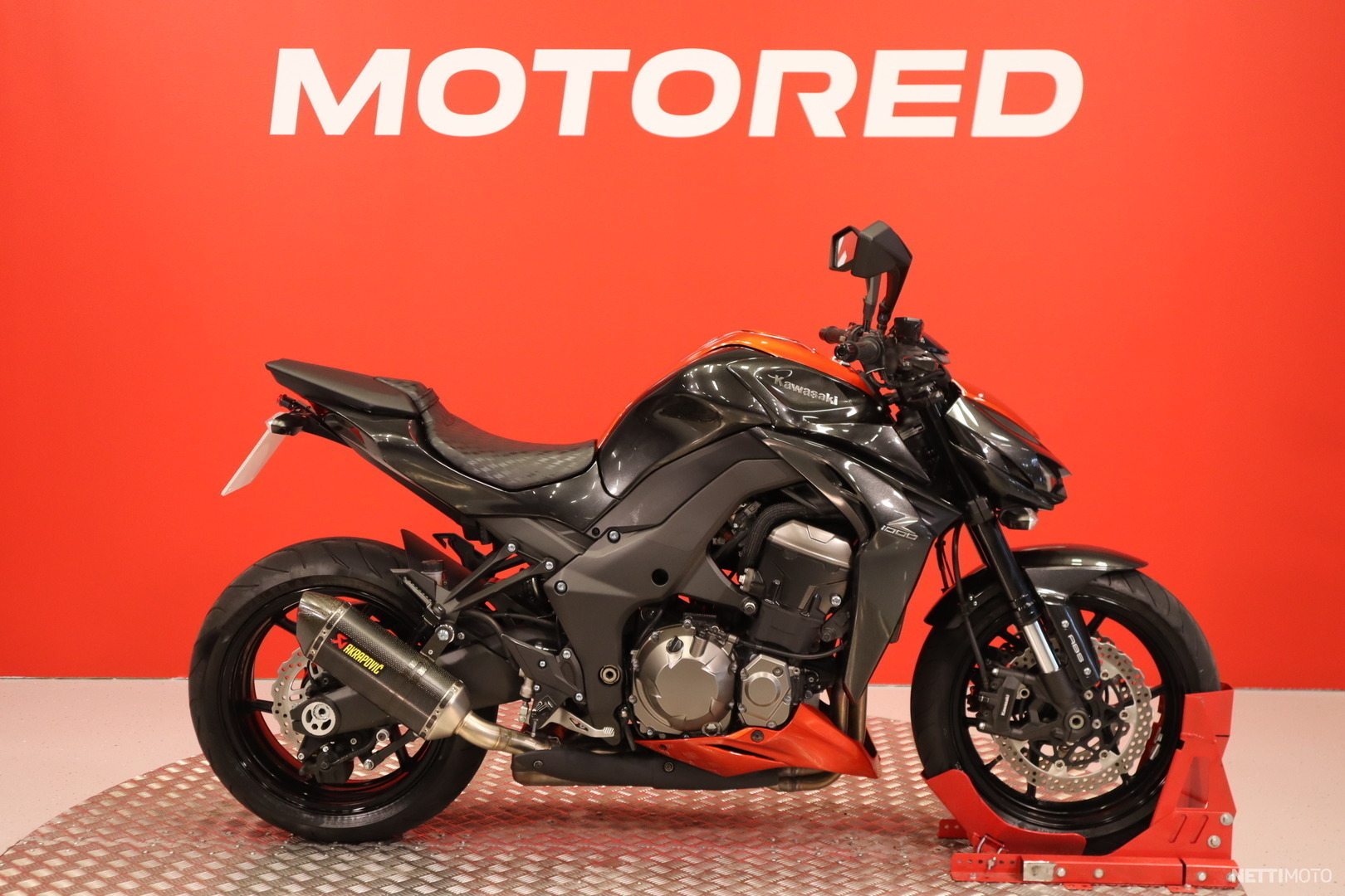 Kawasaki Z 1000 Ilmainen Kotiintoimitus Huoltokirja ABS Akrapovic