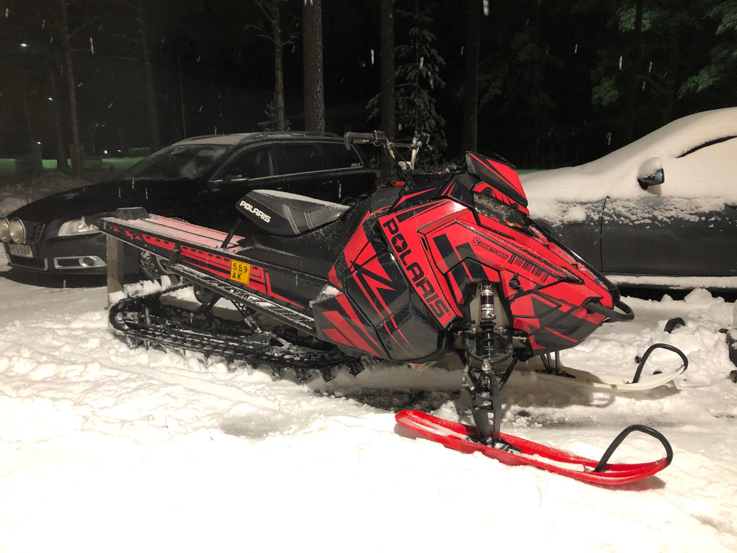 Polaris Pro RMK Axys 800 cm³ 2018 Kuusamo Moottorikelkka Nettimoto