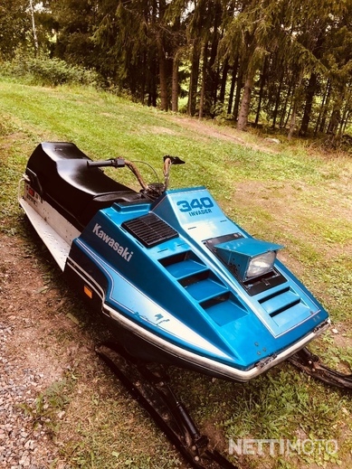 Kawasaki Drifter 340 invader 350 cm³ 1979 Lahti Moottorikelkka