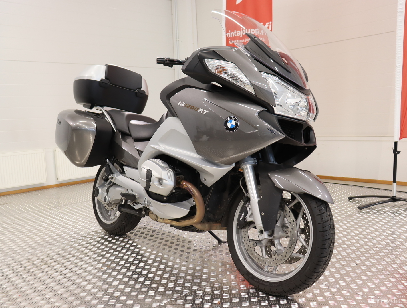 BMW R 1200 RT 3kk lyhennysvapaa Sähköpleksi Vakkari Suomi pyörä