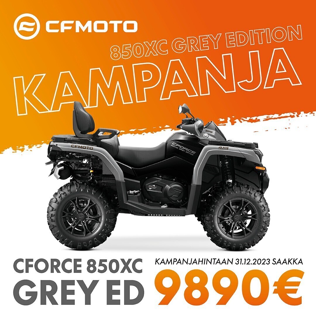 CFMOTO CFORCE 850XC EFI EPS Grey Edition Kamppis Loput Hintaan 8990