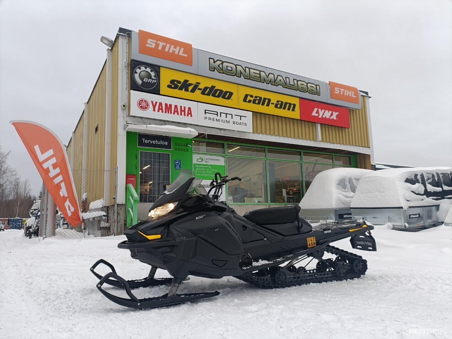 Ski Doo Tundra Lt Efi Cm Varkaus Moottorikelkka