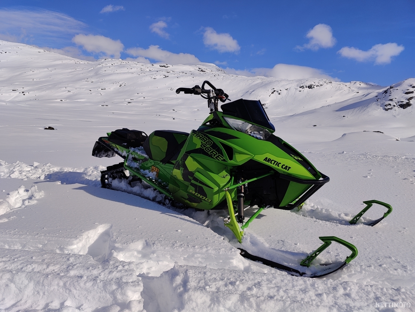 Arctic Cat M sarja Hardcore 800 cm³ 2017 Kemi Moottorikelkka