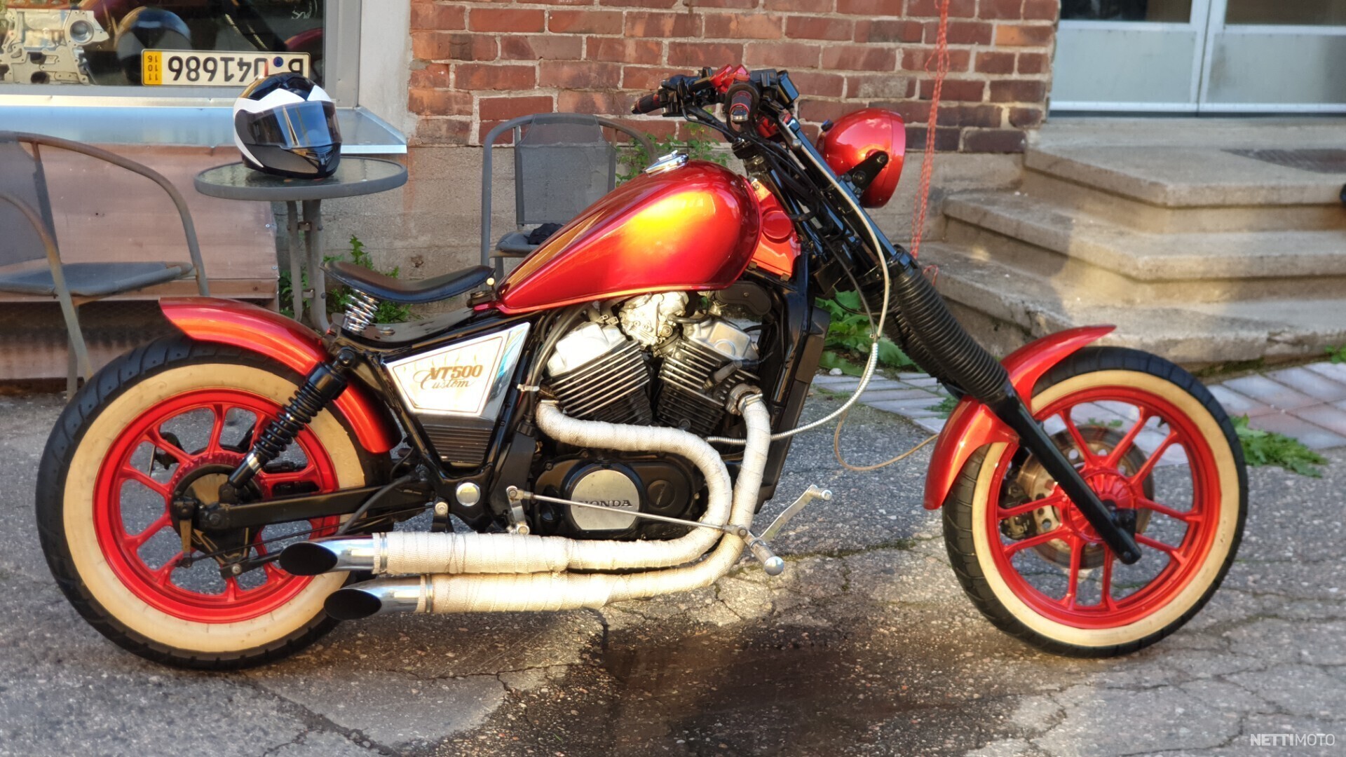 Honda vt 500 sale bobber