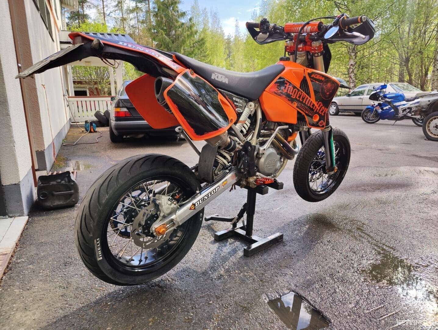 Ktm 450 deals exc 2002