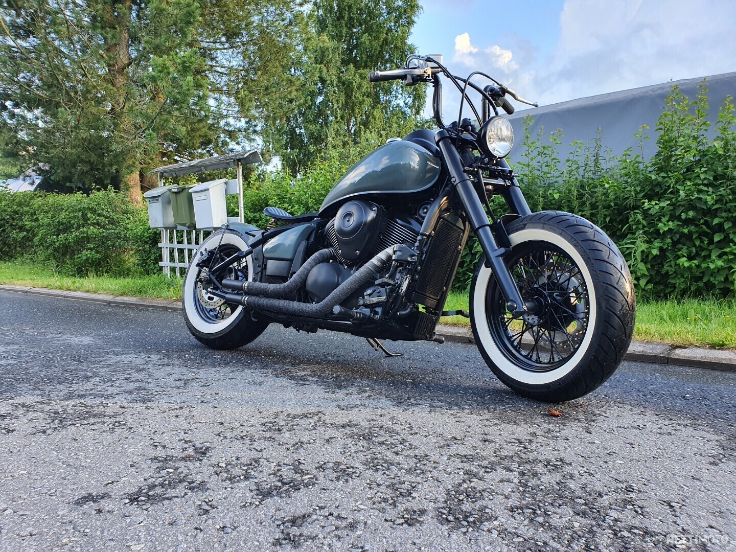 Kawasaki vn900 best sale bobber