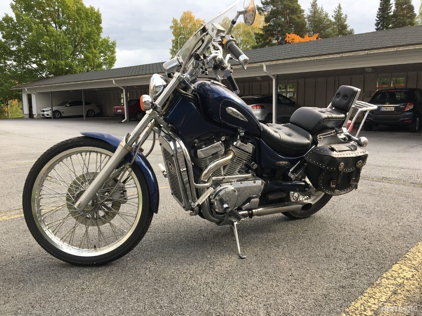 Suzuki Intruder 800 Azul 1998, KM Motos