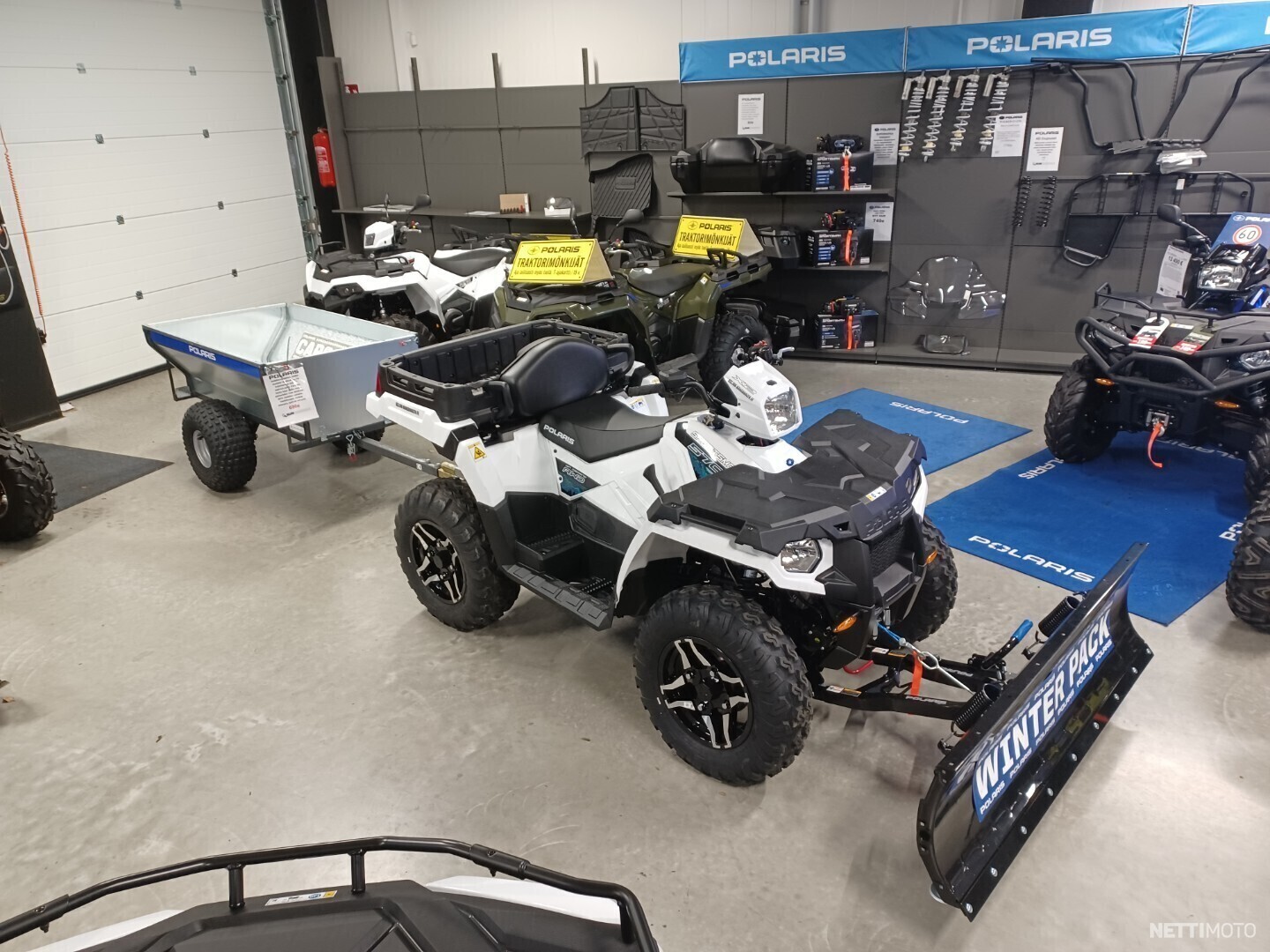 Polaris Sportsman 570 X2 Nordic Pro 60km/h T3b Traktori! Full pack! 570