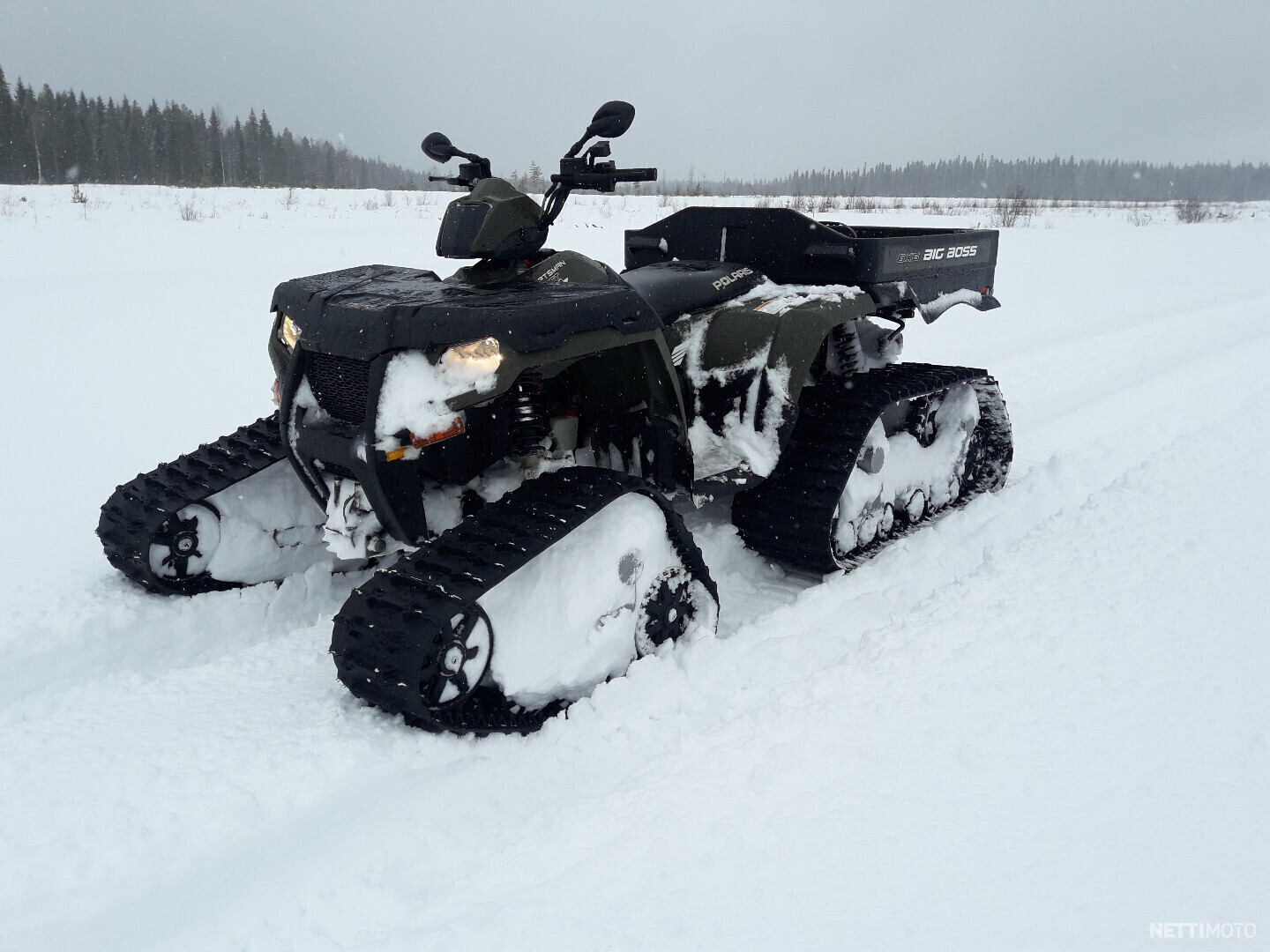 Polaris Bigboss 6X6 800 forest 800 cm³ 2014 - Saarijärvi - All-terrain