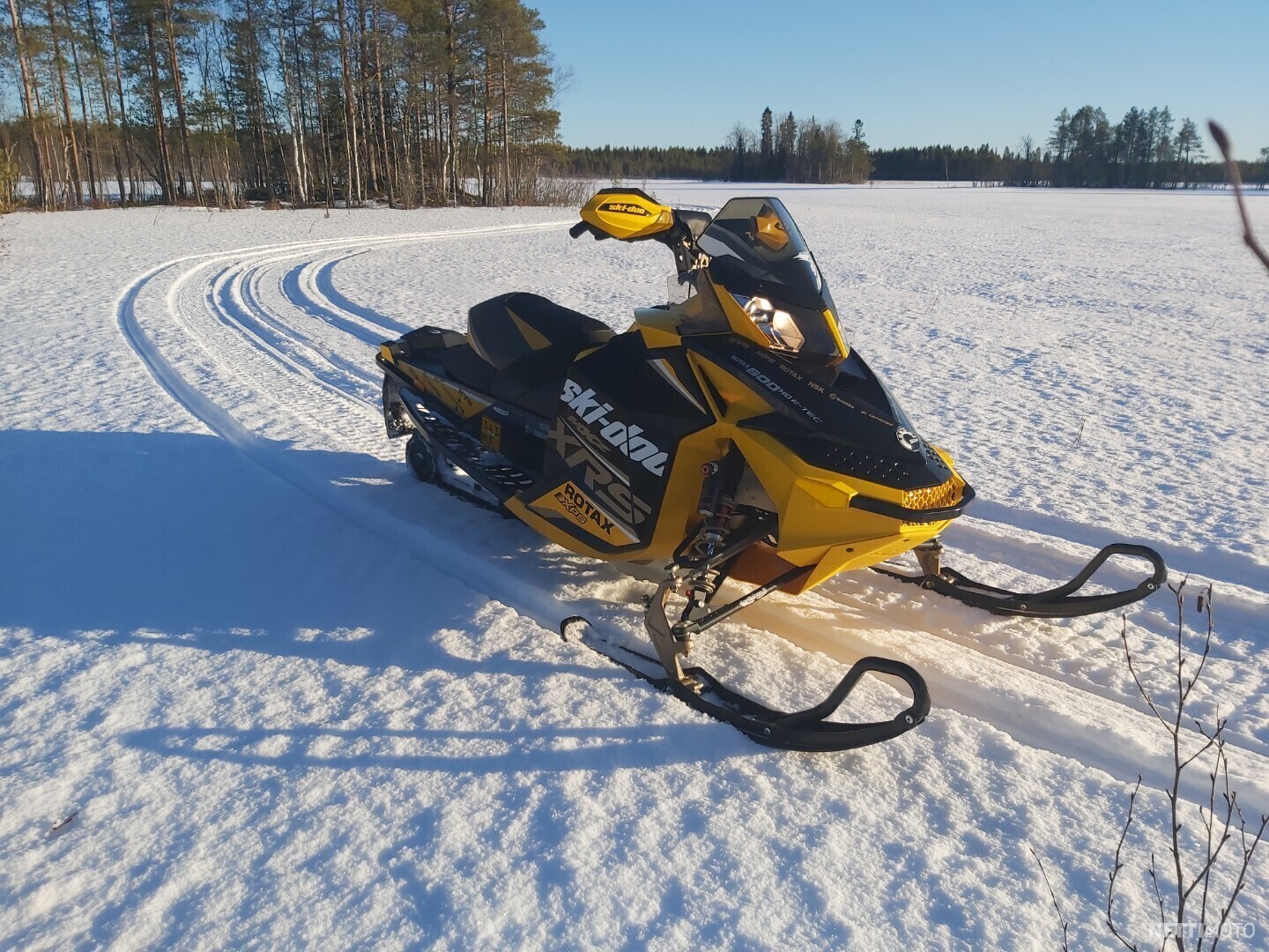 スノーモービル Skidoo 600 レーサー - その他