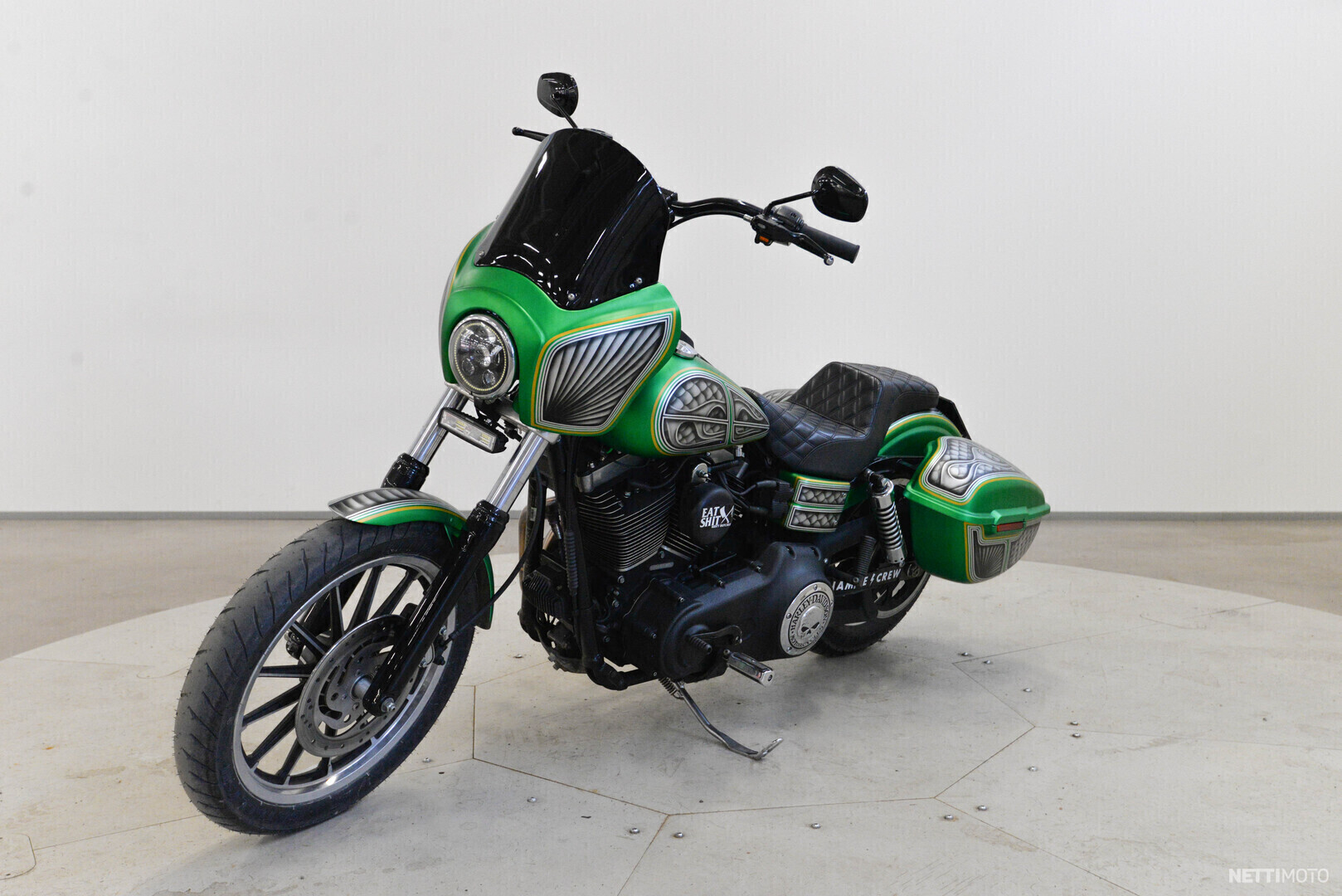 Harley-Davidson Dyna FXDB - Todella hieno Club Style, Bigbore kit