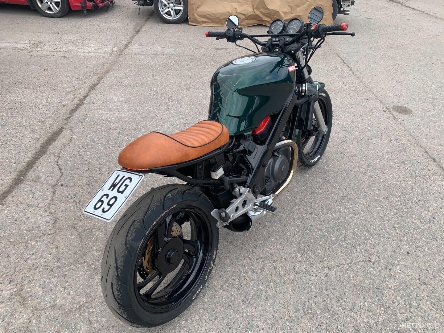 Honda ntv top 650 scrambler