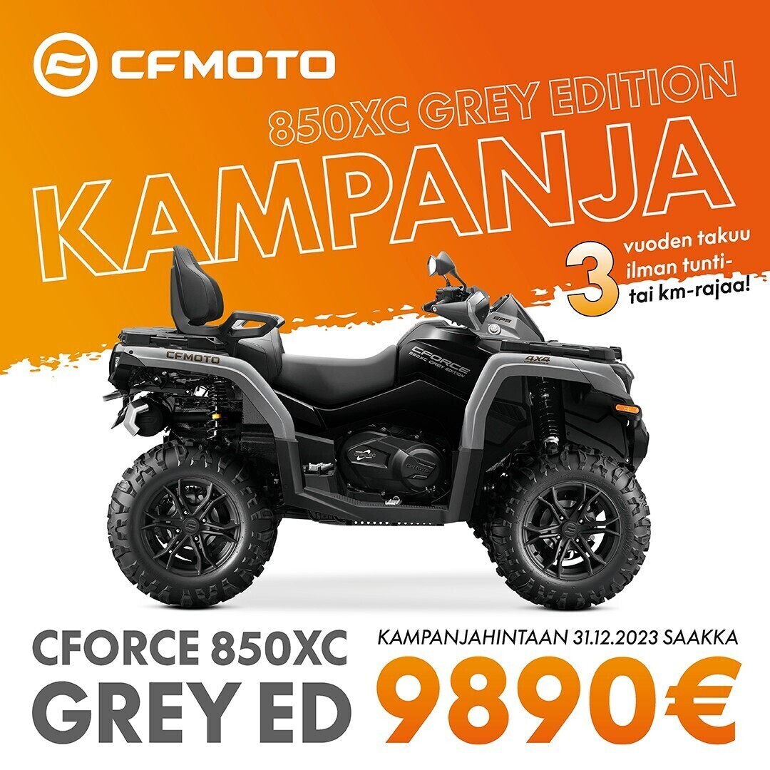 CFMOTO CFORCE 850 XC Grey Edition KORKO 0 800 cm³ 2024 Pirkkala