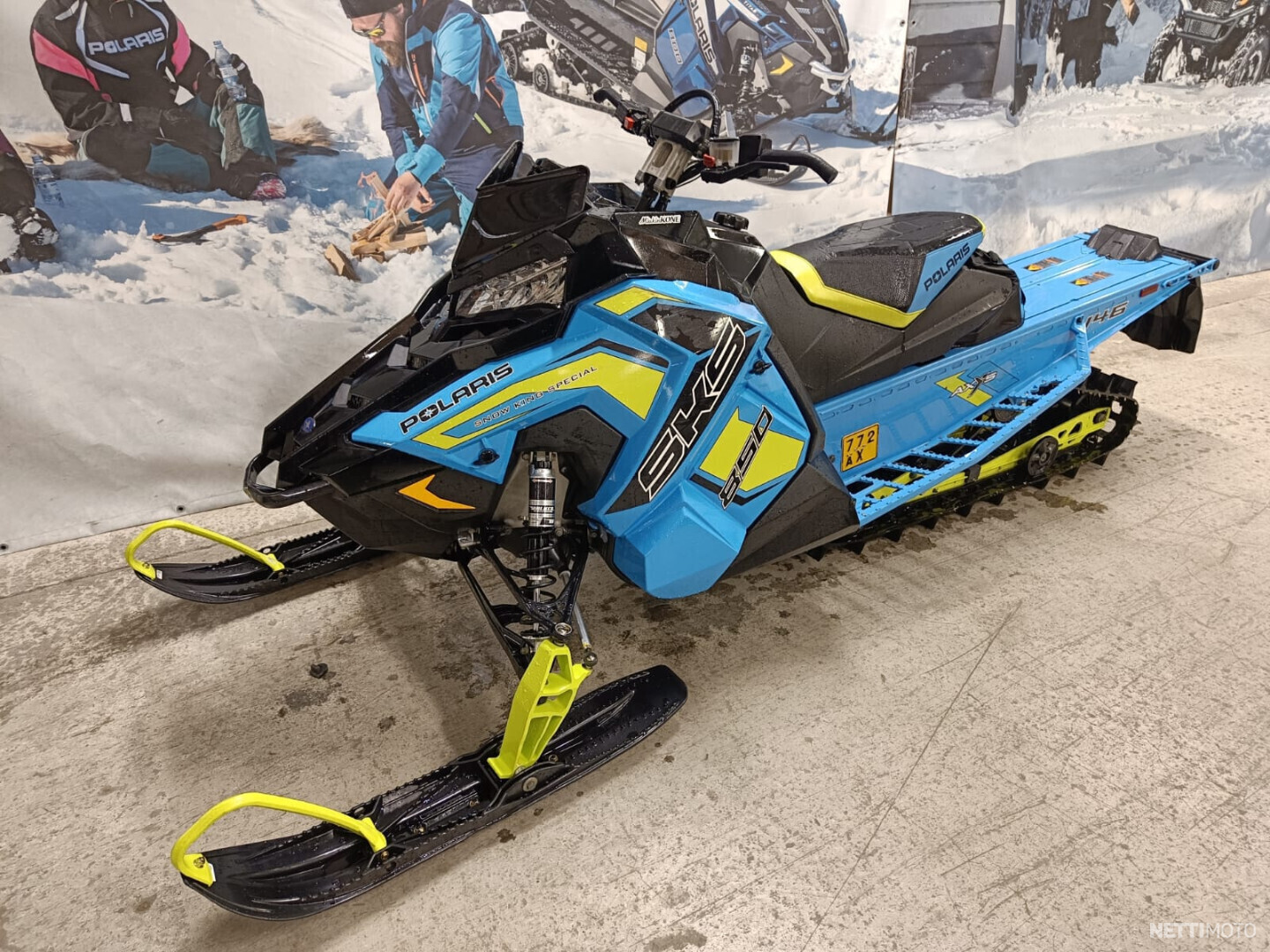 Polaris Axys SKS 72kk 0% korolla heti omiin nimiin 850 cm³ 2019