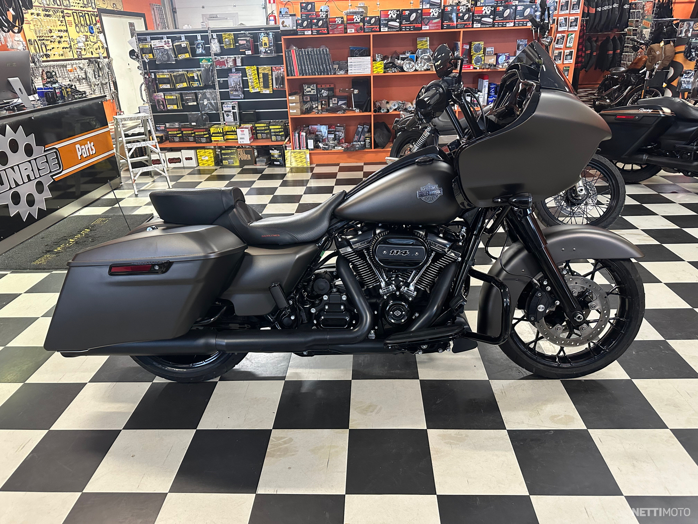 2019 Harley-Davidson Road Glide Special FLTRXS-Industrial Gray Denim. -  YouTube