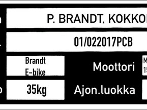 Muu merkki Muu malli