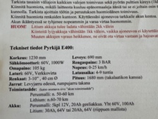 Pyrkijä E400