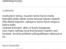 Muu merkki Muu malli