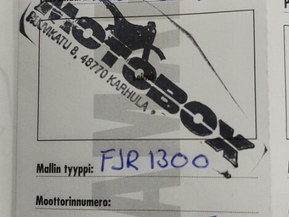 Yamaha FJR