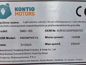 Kontio Motors Kruiser