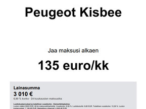 Peugeot Kisbee