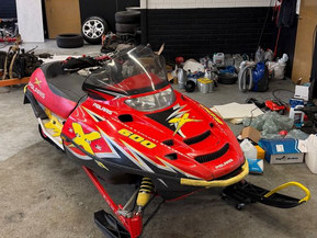 Polaris 600 edge Variable exhaust system