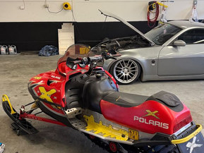 Polaris 600 edge Variable exhaust system